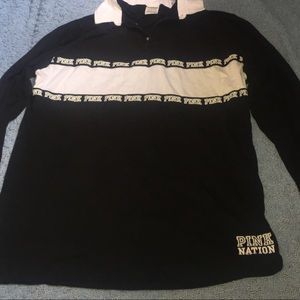 long sleeve shirt with collar